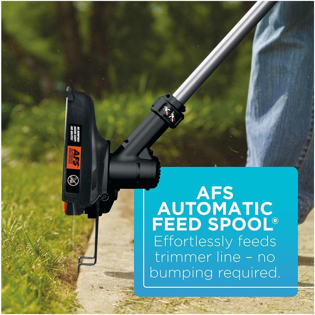 BLACK+DECKER 40V MAX* 13 in. 2in1 Cordless String Trimmer/Edger with POWERCOMMAND Kit (LST136)