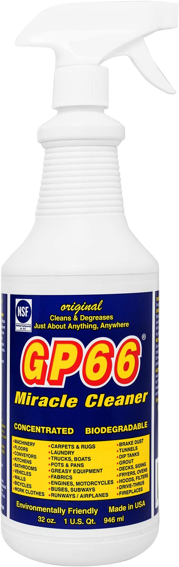 GP66 Green Miracle Cleaner Super Size! (32 oz.)