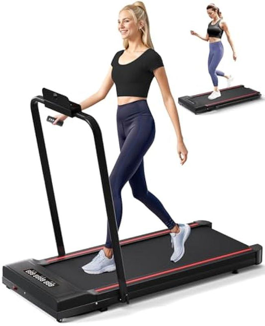 Freepi Treadmill-Under Desk Treadmill-2 in 1 Folding Treadmill-Walking pad-Treadmill 340. lb Capacity