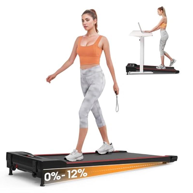 Sperax Treadmill,Electric Lift with Incline,Under Desk for Home 2 in 1 Walking Pad, Black