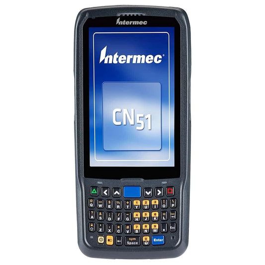 Intermec CN51AQ1KCF1A1000 Series CN51 Mobile Computer, WLAN, Bluetooth, Battery Pack, EA30 2D Imager, Camera, QWERTY, Flex Radio, Android, 1 GB RAM, 16 GB Flash Memory