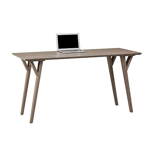 Realspace® Trezza 60" W Writing Desk, Light Oak