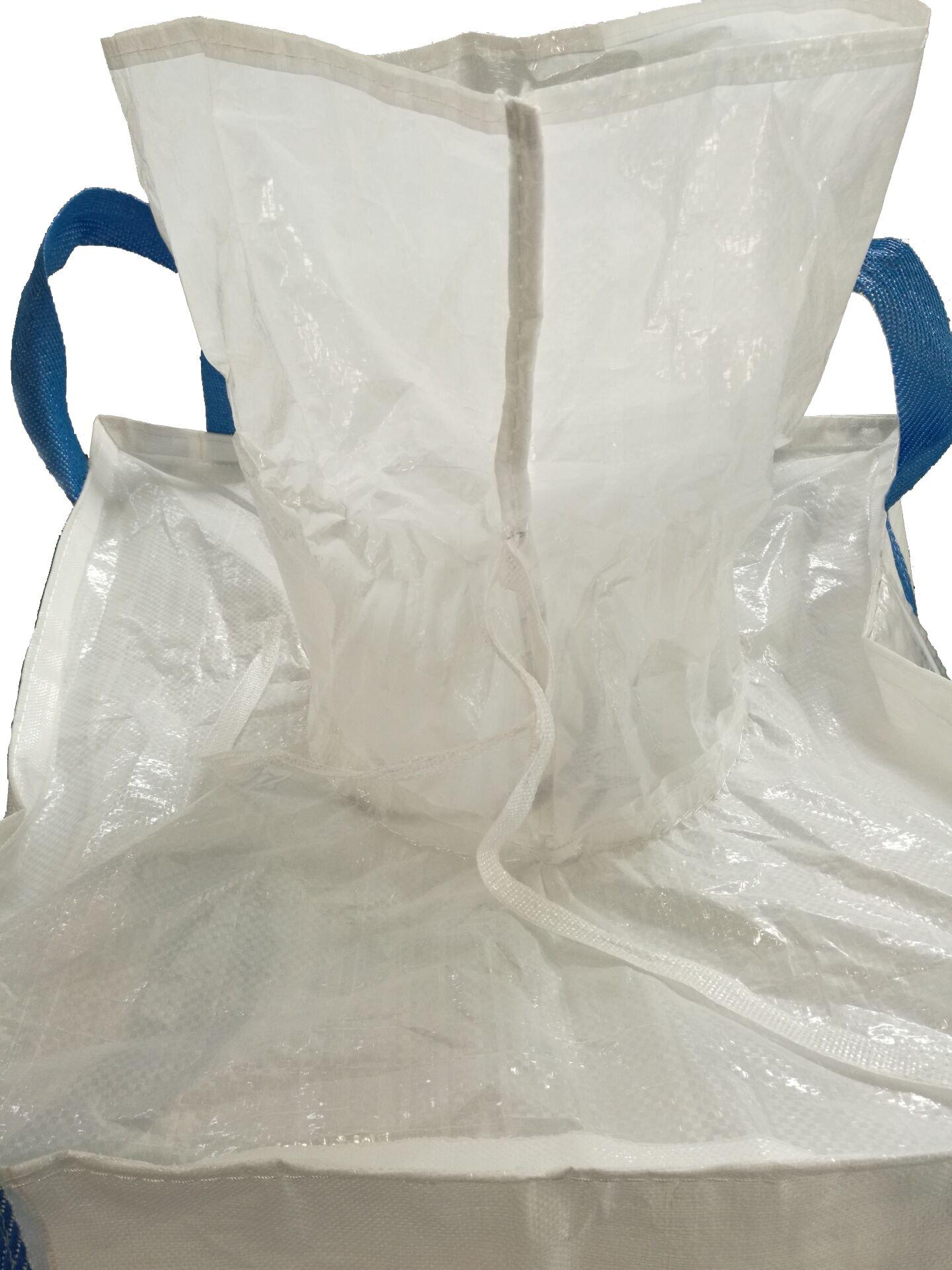 JDAW Spout Top Spout Bottom FIBC Bag/Bulk Bag/Ton Bag/, 35"L x 35"W x 40"H, 2200 lbs