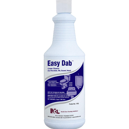 Easy DAB Crème Cleanser 12/32 oz (1 Qt.) Case (NCL1702-45)