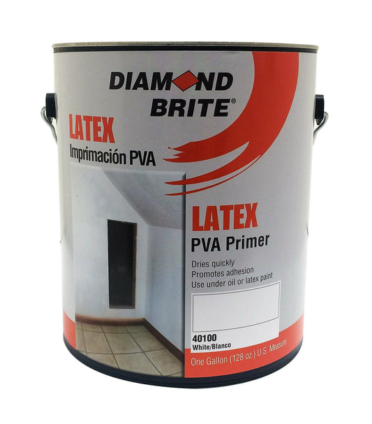 Diamond Brite Paint 40100 1-Gallon Interior/Exterior Latex PVA Primer Sealer