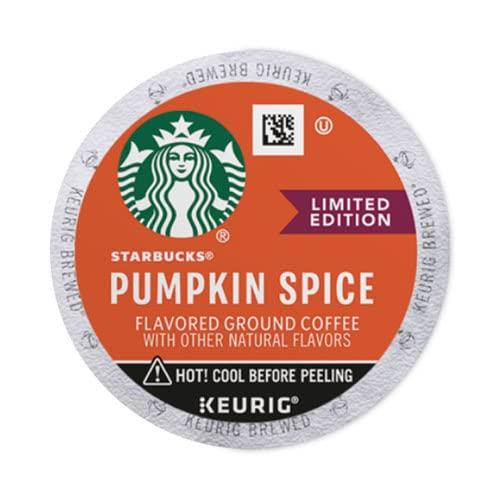 Starbucks Single-Serve Coffee K-Cup, Pumpkin Spice, Pack Of 22 K-Cups