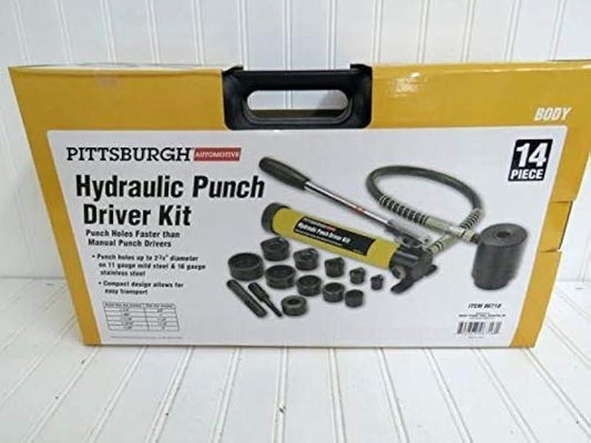 Open Box 14 Piece Hydraulic Punch Driver Kit