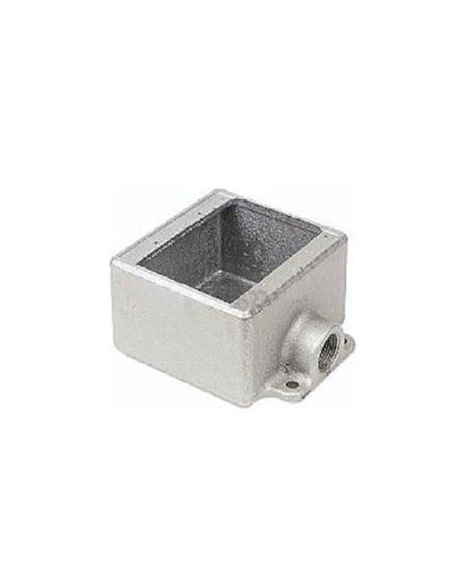 Crouse-Hinds FS22 Condulet Two Gang Cast Device Box, 3/4-Inch