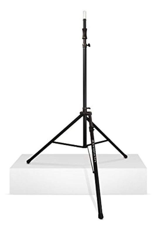 Ultimate Support TS-110BL Air-Powered Series Lift-assist Aluminum Tripod Speaker Stand - Xtra Tall & Includes Leveling Leg,Black