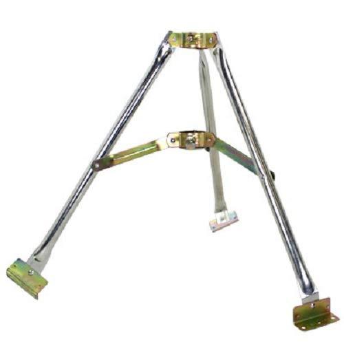 Perfect Vision 3' High Tripod Mount for Satellite Dish - Includes 2" & 1 5/8" OD Mast Pole (PVTP3U)