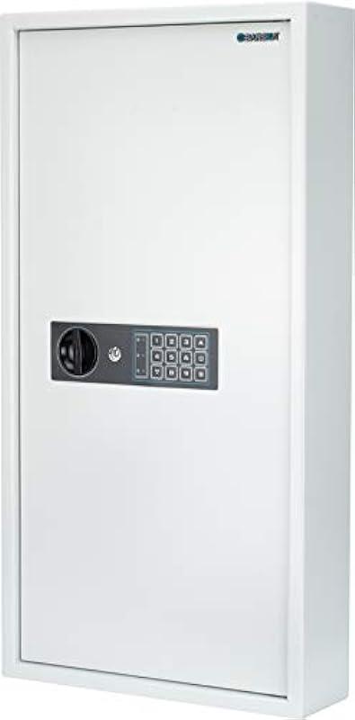 Open Box Barska Digital Keypad Key Cabinet Safe 240 keys