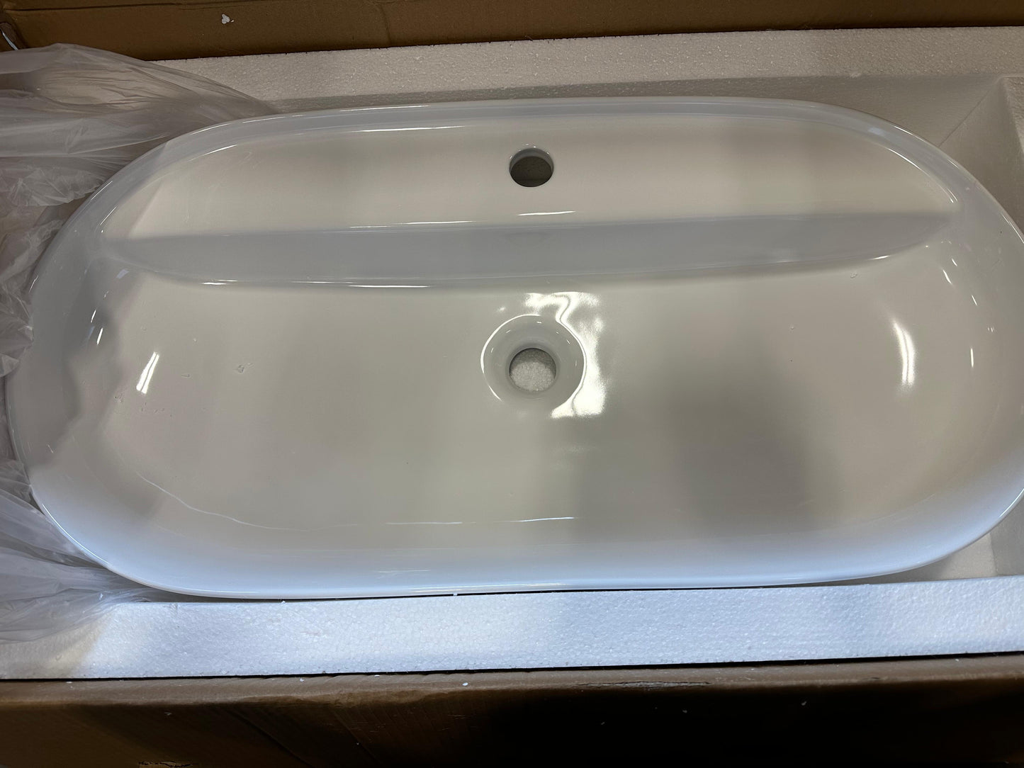 Conllen 338A White Vessel Sink