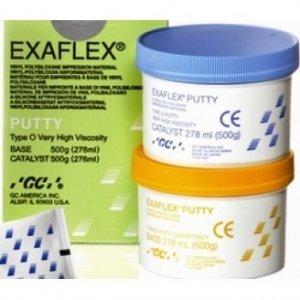 GC America - Exaflex Putty Package. Hydrophilic Vinyl Polysiloxane Impression Material. Tube style.