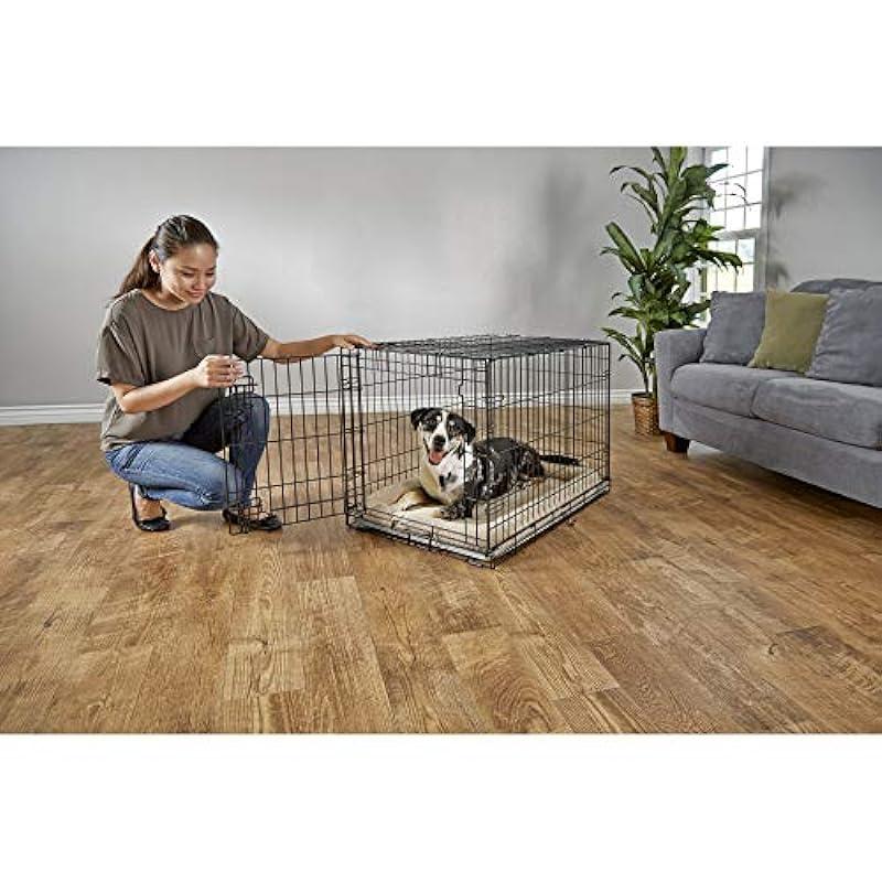 You & Me 1-Door Folding Dog Crate, 36" L x 22.5" W x 24.9" H