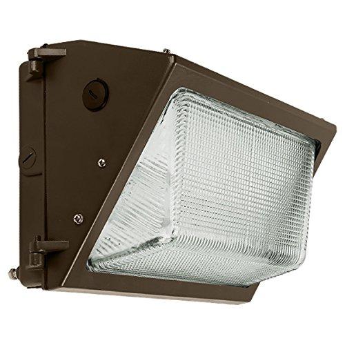 60W LED Bronze Wall Pack 250W Equal 4860lm with 4300K - PLT O-WP-60-4300K