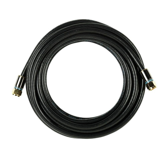 Commercial Electric 50 ft. RG-6 Coaxial Cable - Black-169947