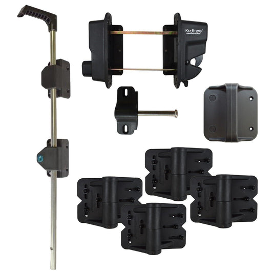 Weatherables Gate Hardware, (Double Gate Kit)