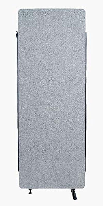 Luxor Reclaim Acoustic Room Dividers - Expansion Panel in Misty Gray