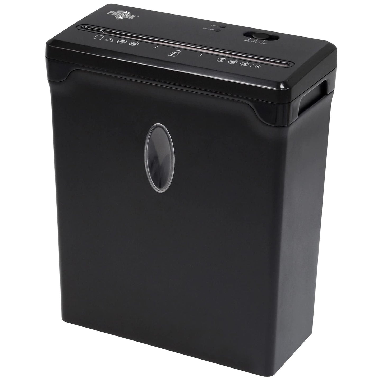 ProTek® 6-Sheet Cross-Cut Shredder, Black, PX61B