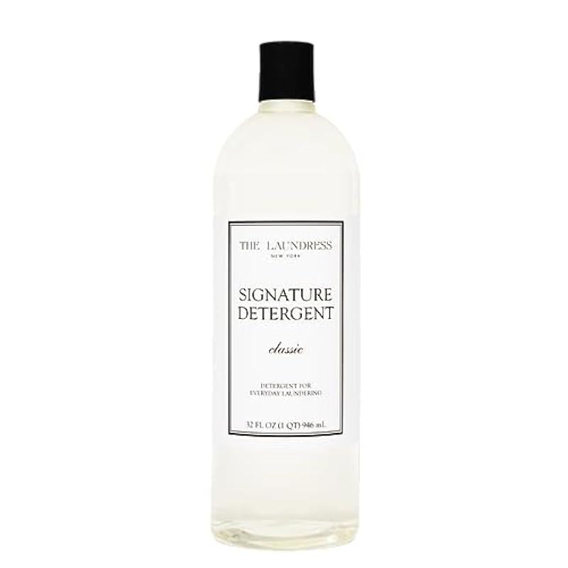 The Laundress Signature Detergent Classic, Concentrated Liquid Laundry Detergent, Stain Remover For Clothes, Stain Remover Laundry, 32 Fl Oz