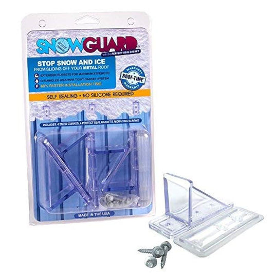 Snow Guard 4-Mini 1.5-in x 4-in Polycarbonate Roof Cleat Snow Guard