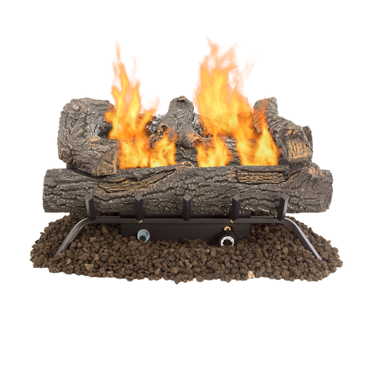 Pleasant Hearth VFL2-SO24DT 24" Southern Oak Vent Free Gas Log Set 30,000 BTU's