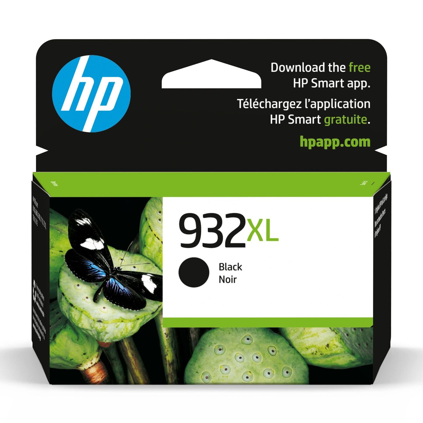 HP 932XL Black High-yield Ink Cartridge | Works with HP OfficeJet 6100, 6600, 6700, 7110, 7510, 7610 Series | CN053AN