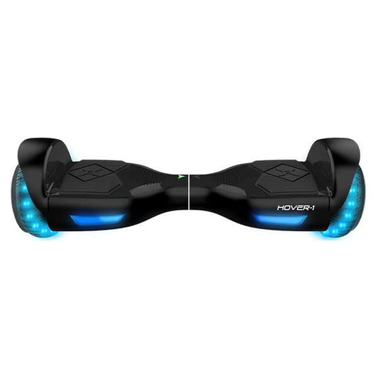 Hover-1 i-200 Electric Hoverboard | 7MPH Top Speed, 6 Mile Range, 6HR Full-Charge, Built-in Bluetooth Speaker, Rider Modes: Beginner to Expert, Black