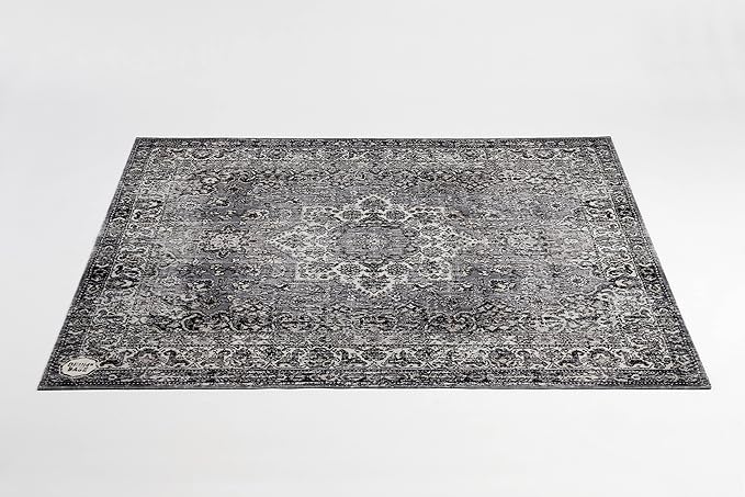 Vintage Persian Style Stage Rug  VP185-GRY Grey 6' x 5.25'