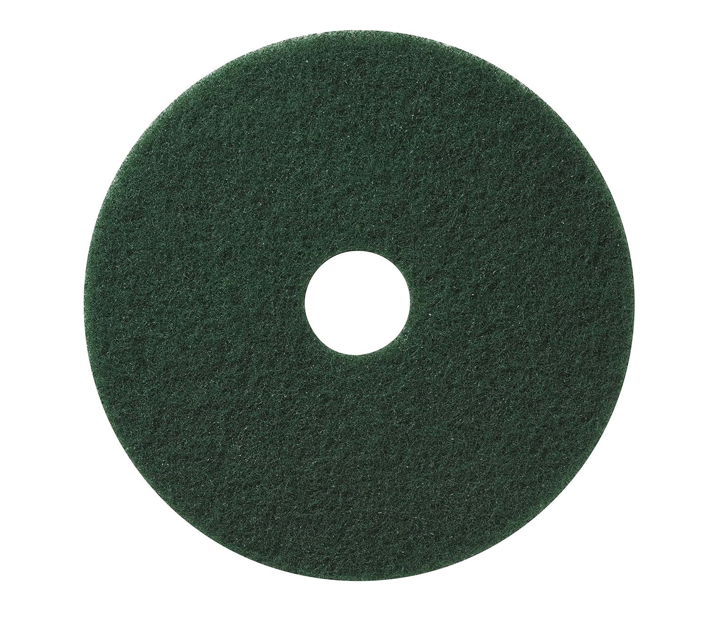 16" Green Floor Scrubber Pads Buffing and Cleaning - 5 Pads Per Case