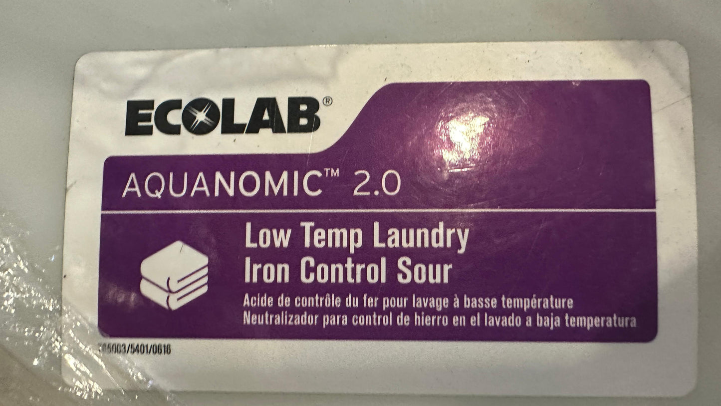 Aquanomic 2.0 Laundry Sour 15 GAL Liquid Iron Removing Low Temperature