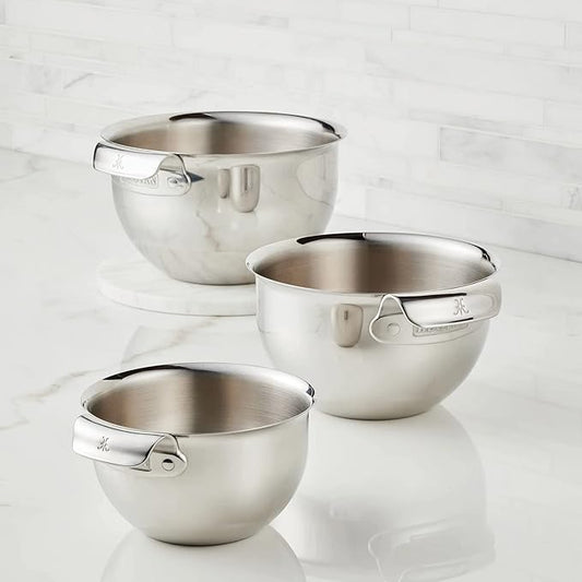 Hestan Provisions  Stainless Steel Stainless Steel Mixing Bowl Set, 3-Piece