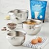 Hestan Provisions  Stainless Steel Stainless Steel Mixing Bowl Set, 3-Piece