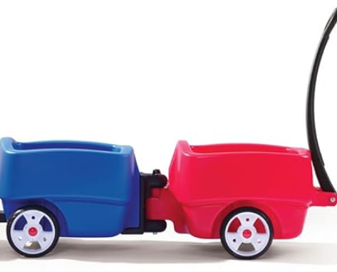 Step2 Choo Choo Wagon and Trailer - Red, White