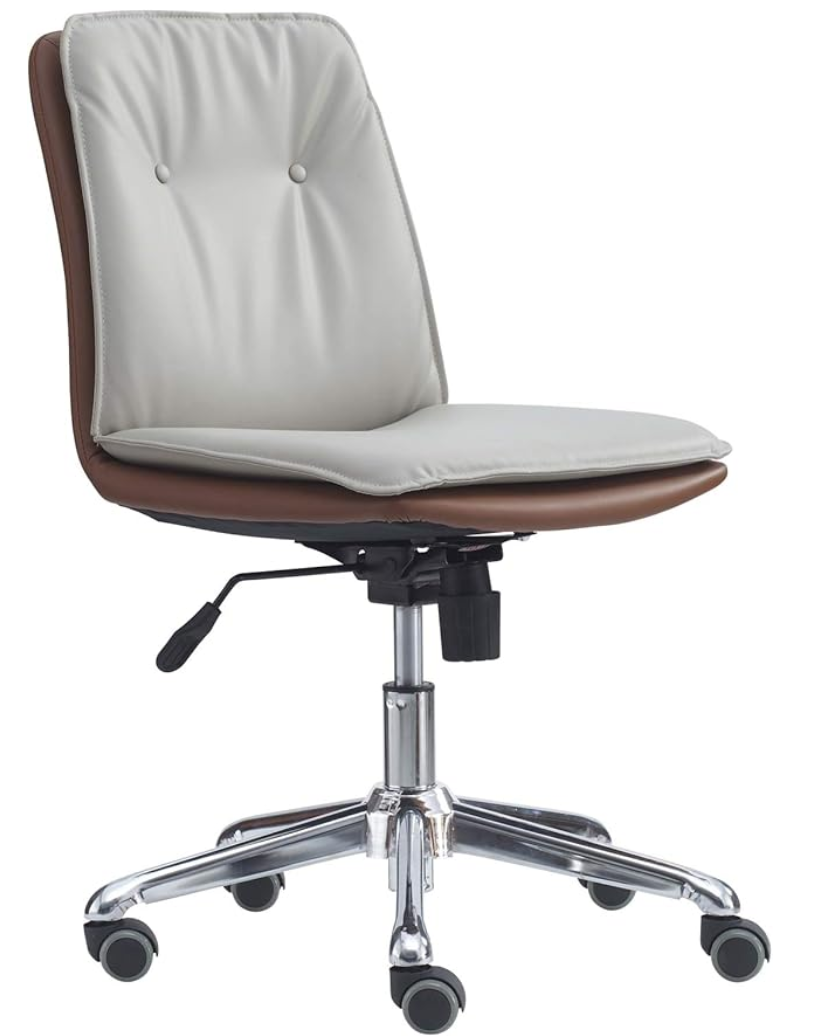 VICHFA Office Desk Chair, PU Adjustable Rolling Task Chair