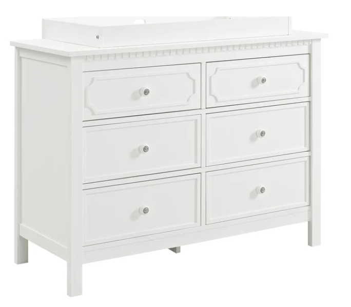 Luna Wood Dresser Topper Baby Changer