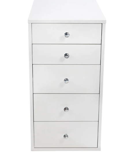 SlayStation 5-Drawer Makeup Vanity Storage Unit