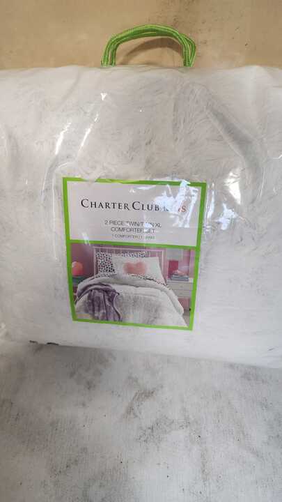 Charter Club Kids - Shaggy Fur Twin Comforter