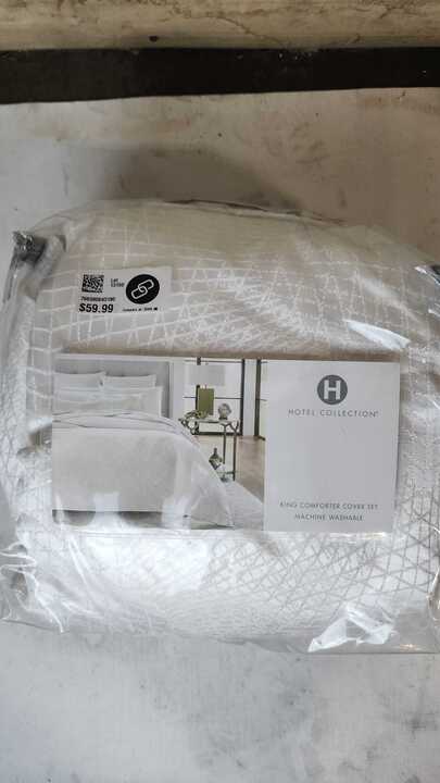 Hotel Collection - Diamond Lattice, 3 Piece Bedding Set