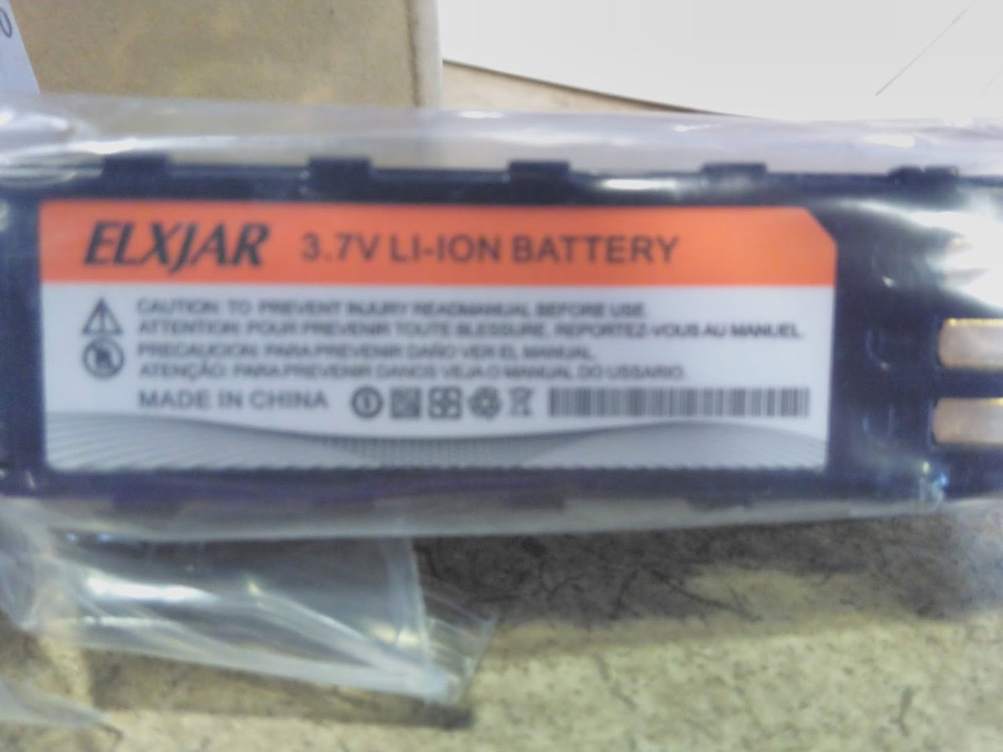 ELXJAR 3.7V Li-Ion Battery (2 pack)