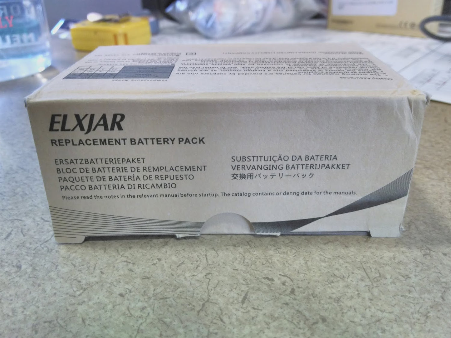 ELXJAR 3.7V Li-Ion Battery (2 pack)