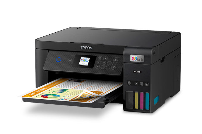 Epson EcoTank ET-2850 Wireless Color All-in-One Cartridge-Free Supertank Printer