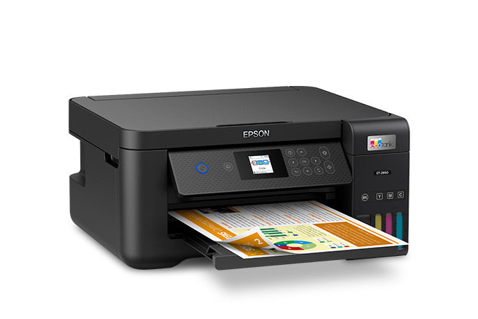 Epson EcoTank ET-2850 Wireless Color All-in-One Cartridge-Free Supertank Printer