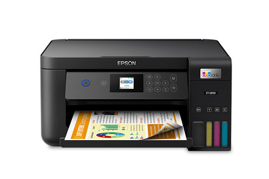 Epson EcoTank ET-2850 Wireless Color All-in-One Cartridge-Free Supertank Printer