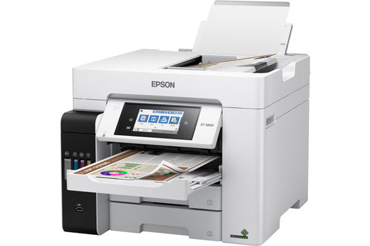 Epson EcoTank Pro ET-5800 Wireless Color All-in-One Supertank Printer