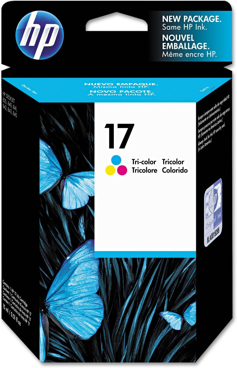 HP 17 | Ink Cartridge | Tri-color | C6625A