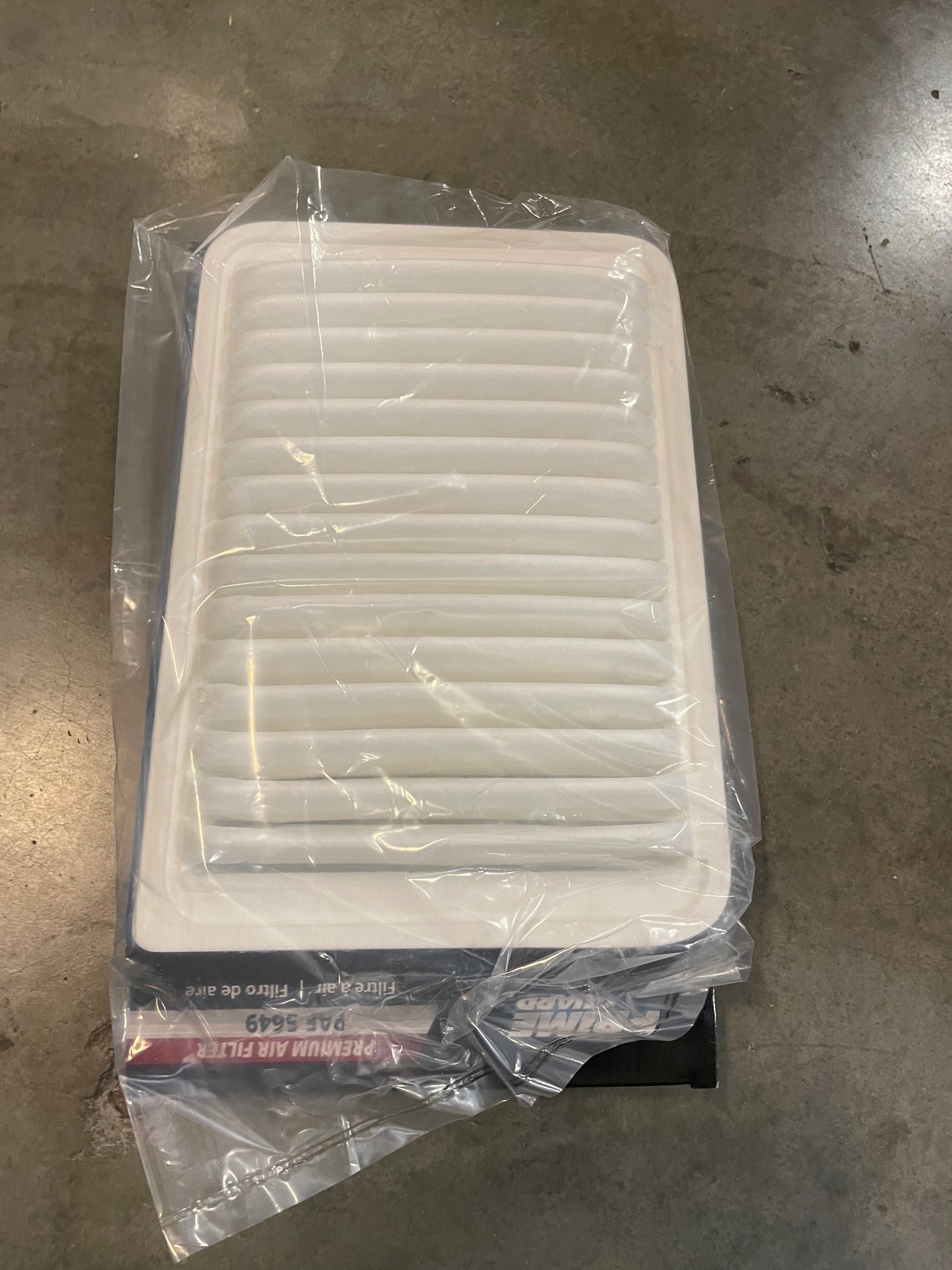 Air Filter Prime Guard PAF5649