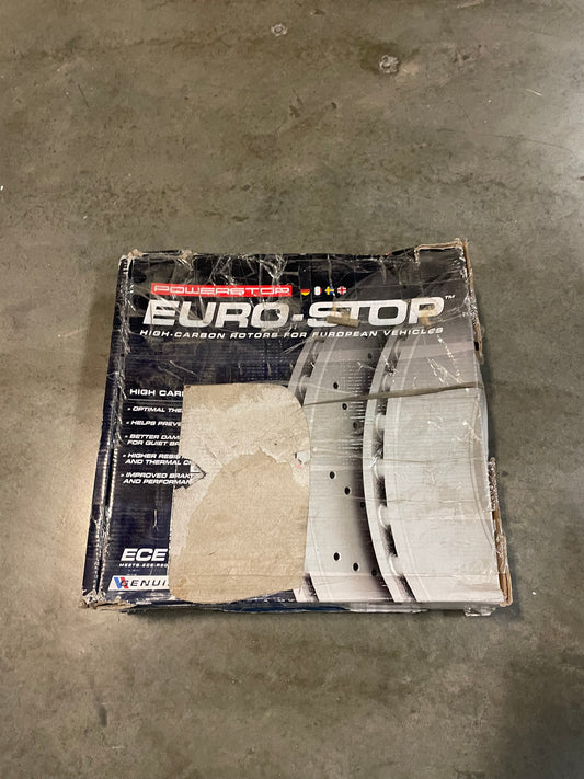 Euro Stop EBR1024EVC Evolution Coated Rotor Rear