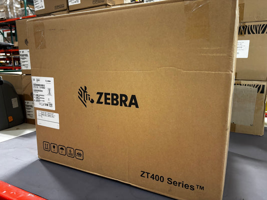 ZEBRA ZT411 Thermal Transfer Industrial Printer 203 dpi Print Width 4 in Serial USB Ethernet Bluetooth Peeler with Liner Take-Up ZT41142-T310000Z (ZT41142-T31A000Z)