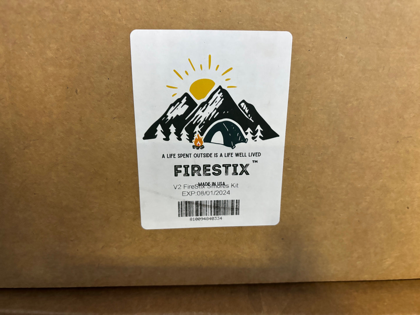 FireStix S'Mores Kit - Makes Up to 24 S'Mores - Includes 30" Roasting Sticks, Chocolate, Graham Crackers, and Marshmallows - Perfect for Camping, Outdoor Fire Pits, Birthday Parties